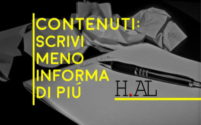 Contenuti: scrivi meno, informa di più…e converti!