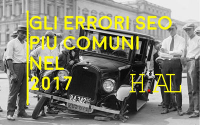 Scopri gli errori SEO più comuni nel 2017